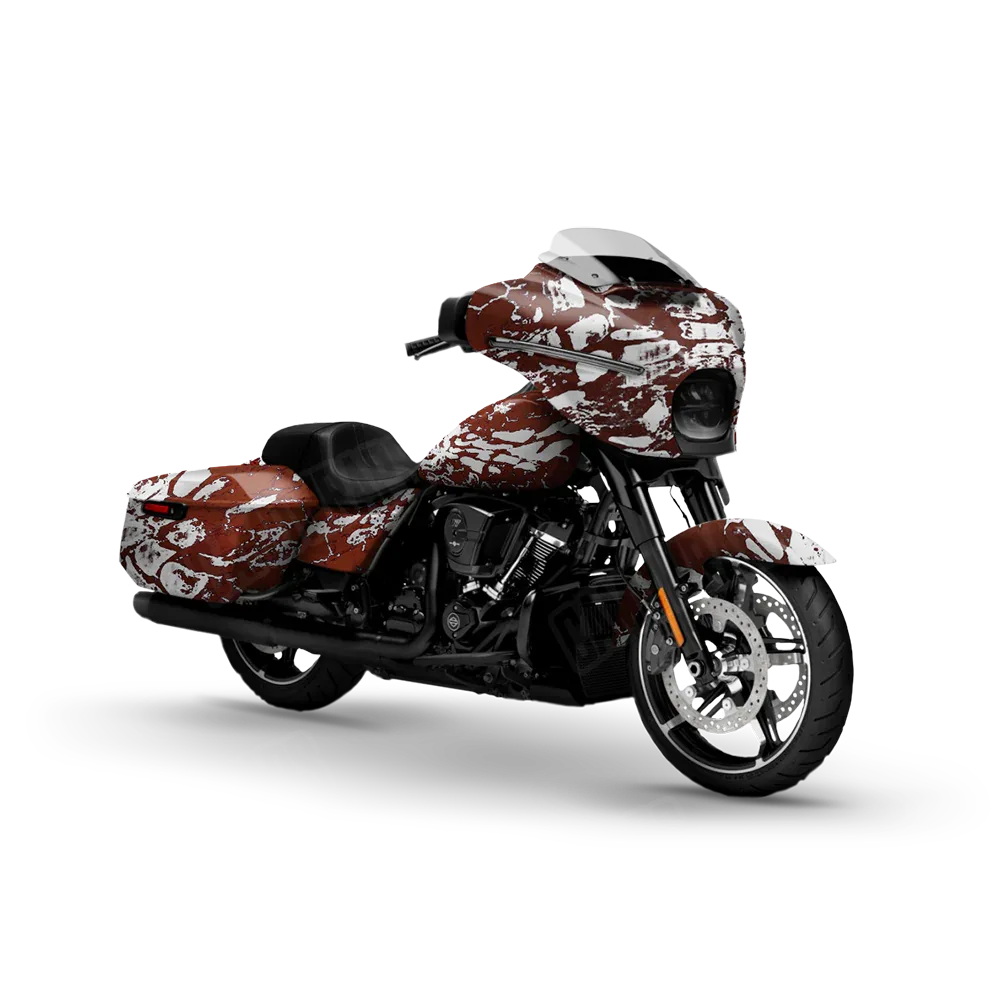 Prym1 Camo Fire and Ice Motorcycle Wraps