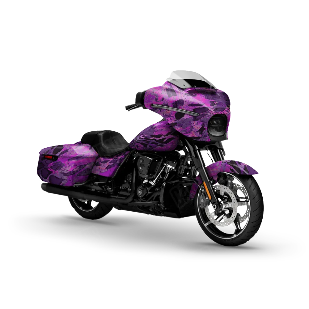 Prym1 Camo Pink Blast Motorcycle Wraps