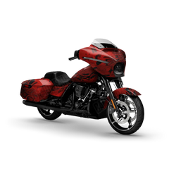 Prym1 Camo Red Hunt Motorcycle Wraps