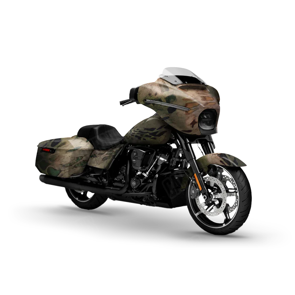 Prym1 Camo Throw Back Motorcycle Wraps