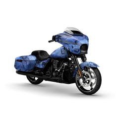 Prym1 Stream Blue Motorcycle Wraps