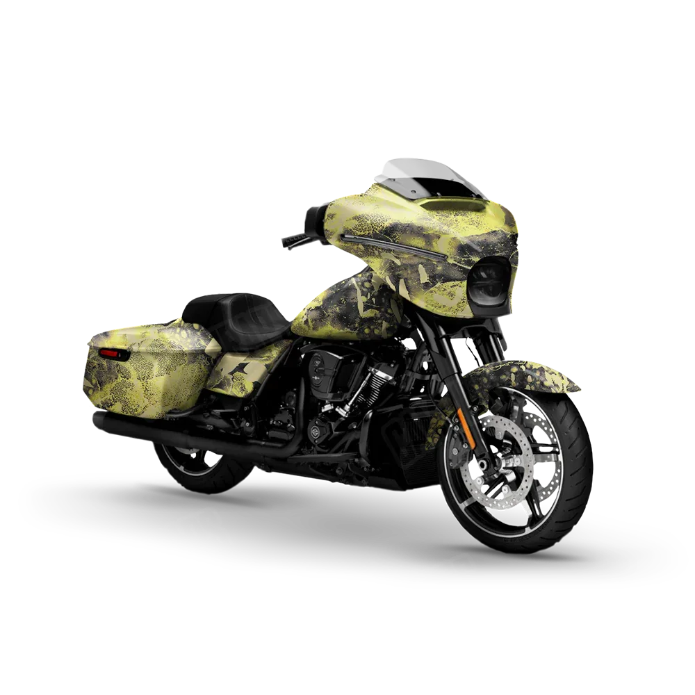 Prym1 Stream Lemon Motorcycle Wraps