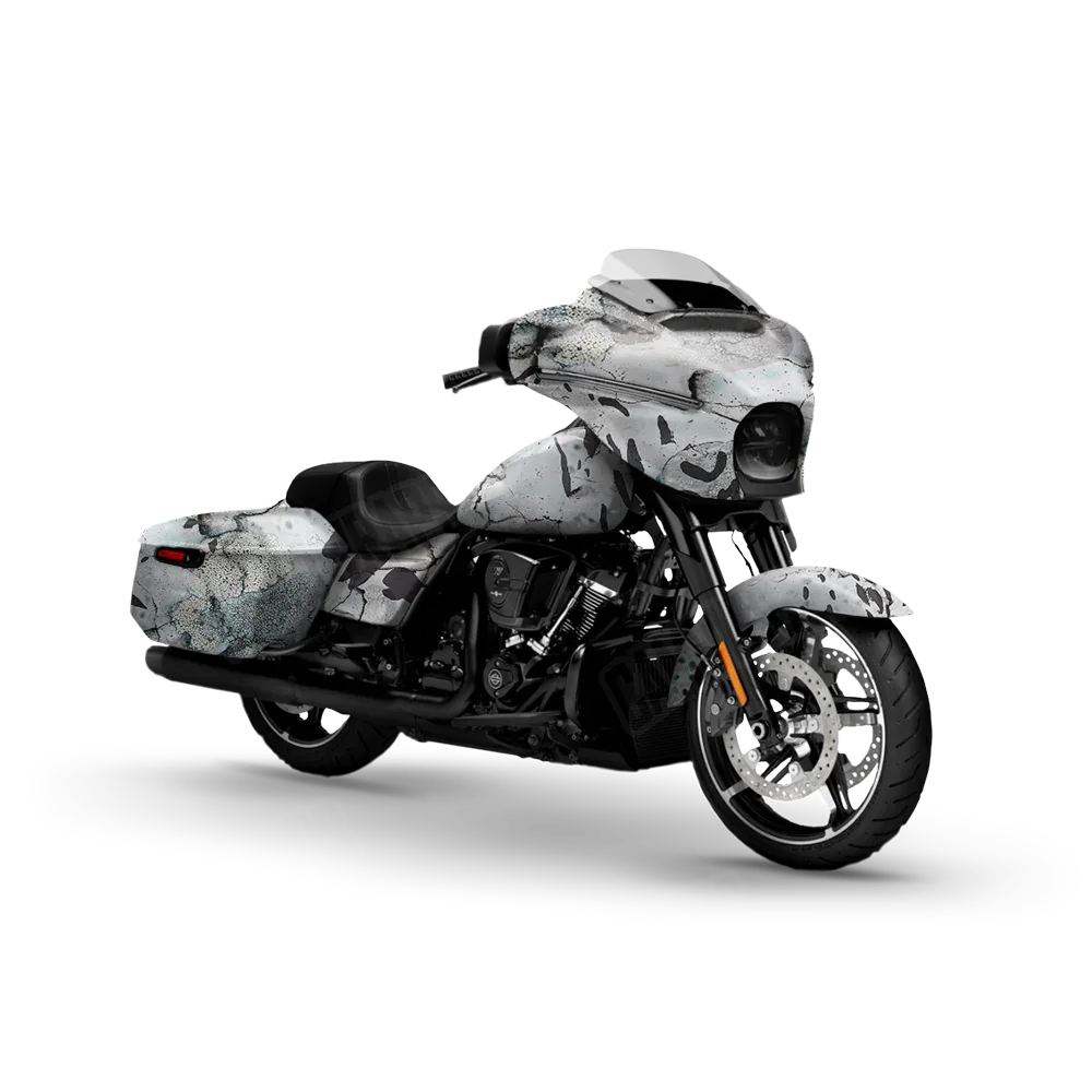 Prym1 Stream White Motorcycle Wraps