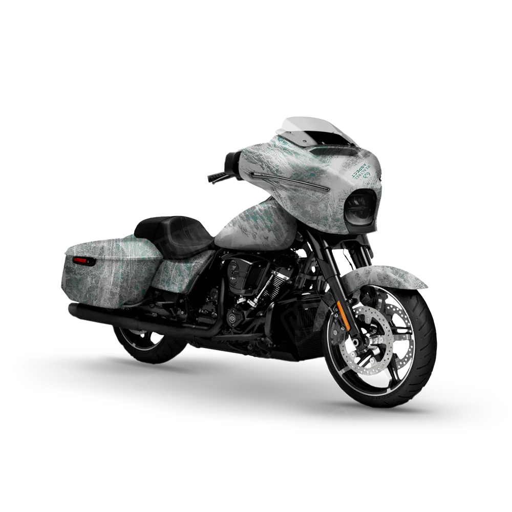 Realtree Aspect Arctic Motorcycle Wraps