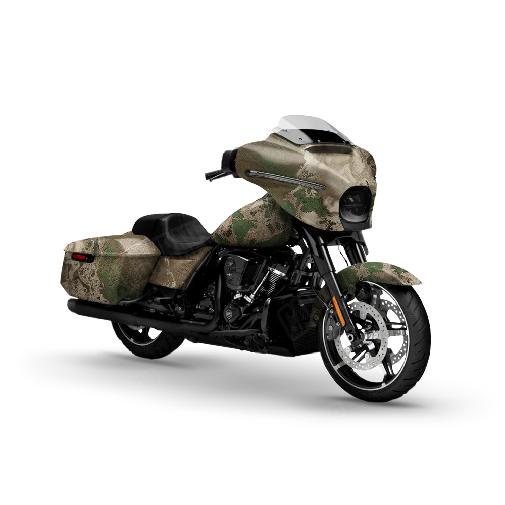 Realtree WAV3 Hillside Motorcycle Wraps