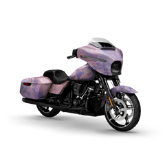 Realtree WAV3 Purple Rose Motorcycle Wraps