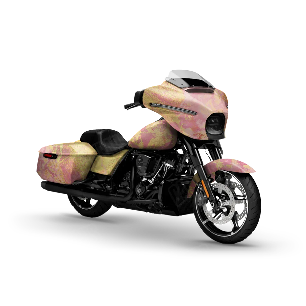 Realtree WAV3 Strawberry Lemonade Motorcycle Wraps