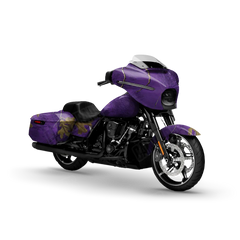 Realtree XTRA Colors Purple Motorcycle Wraps