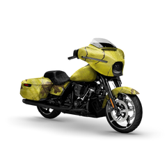 Realtree XTRA Colors Yellow Motorcycle Wraps