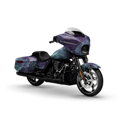 Realtree XTREME Frozen Grape Motorcycle Wraps