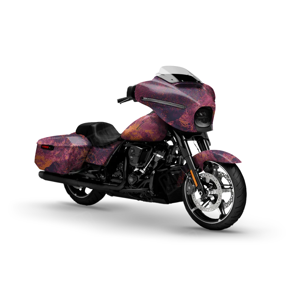 Realtree XTREME Gothic Grape Motorcycle Wraps