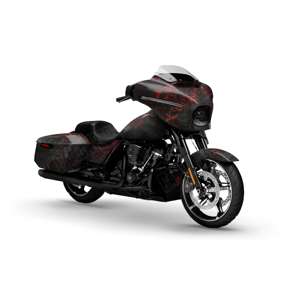 Realtree XTREME Lava Motorcycle Wraps