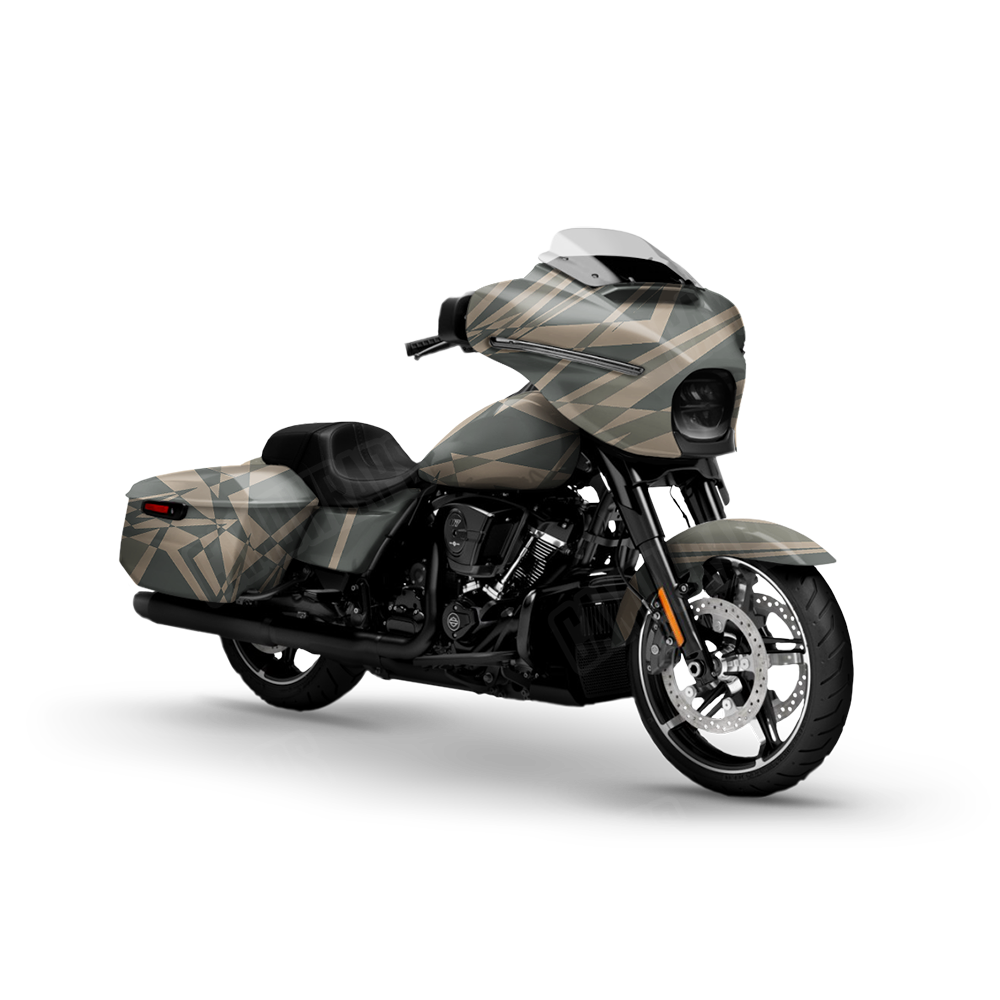 Sharp Army Motorcycle Wraps
