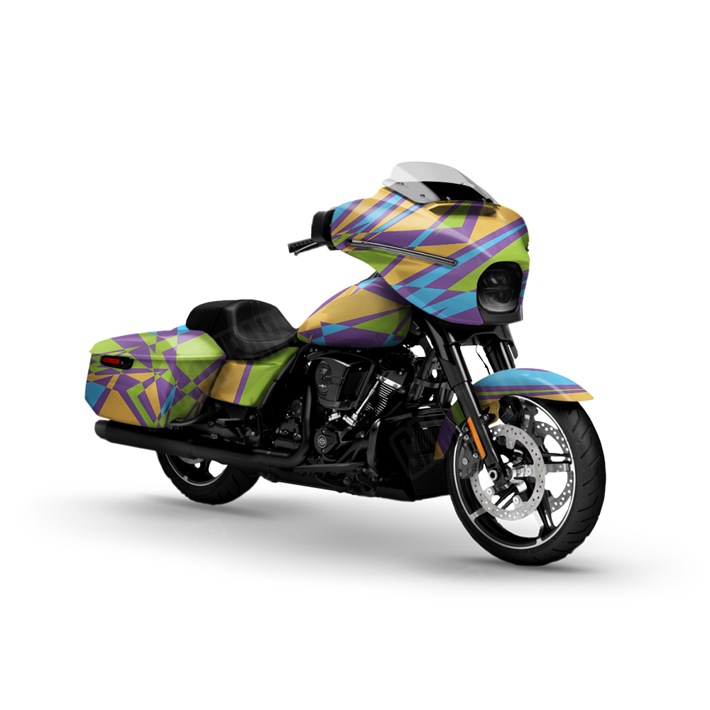Sharp Carnival Motorcycle Wraps