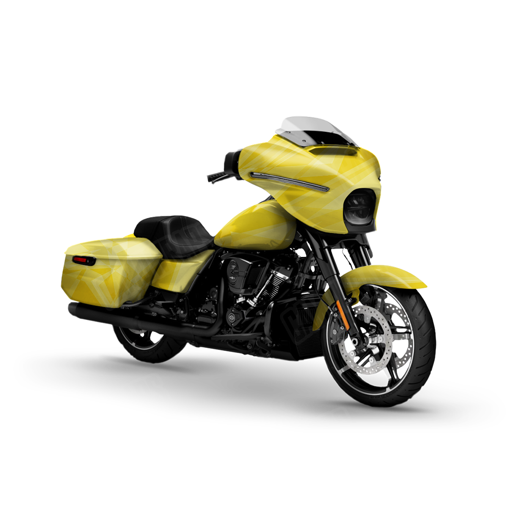 Sharp Elite Yellow Motorcycle Wraps