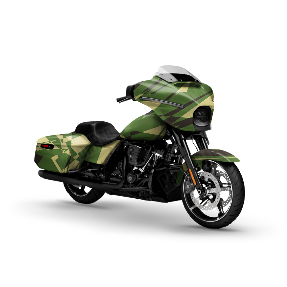 Sharp Jungle Motorcycle Wraps