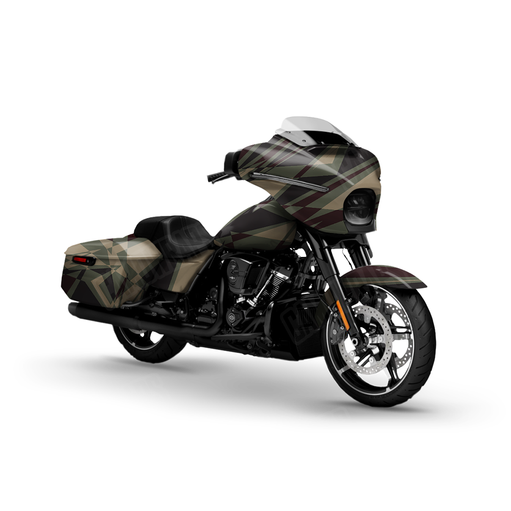 Sharp Militant Blood Motorcycle Wraps