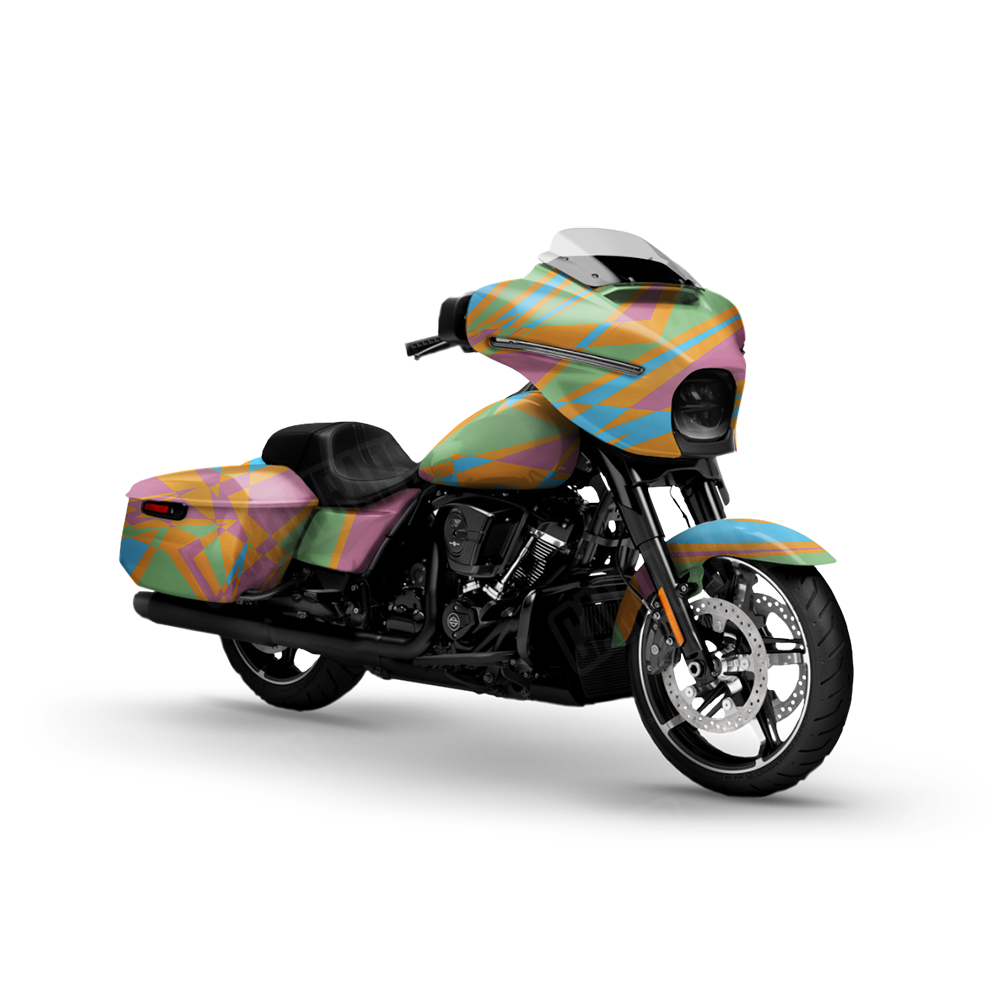 Sharp Sherbert Motorcycle Wraps