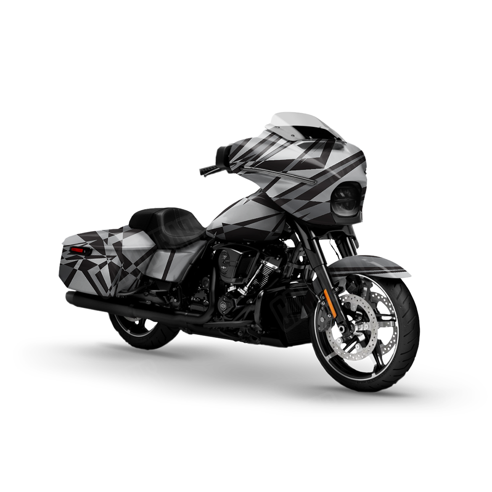 Sharp Urban Night Motorcycle Wraps