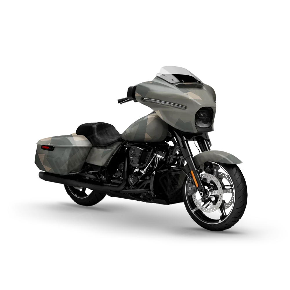 Shattered Army Motorcycle Wraps