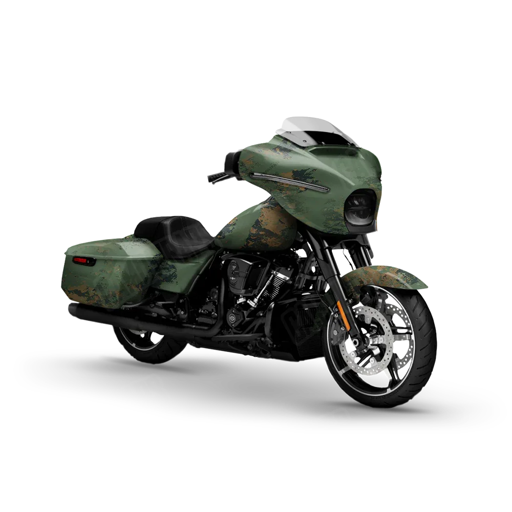Substrate Semper Fi Motorcycle Wraps