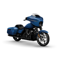 Treetop Elite Blue Motorcycle Wraps