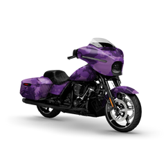 Treetop Elite Purple Motorcycle Wraps