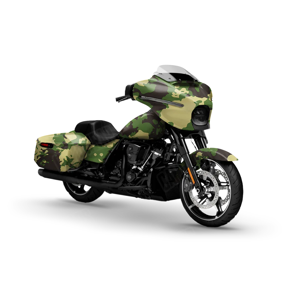 Treetop Jungle Motorcycle Wraps