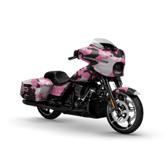 Treetop Pink Tiger Motorcycle Wraps