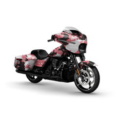 Treetop Pink Motorcycle Wraps
