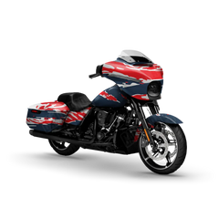 Vietnam Tiger Stripe America Motorcycle Wraps