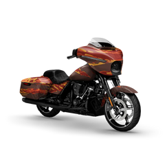 Vietnam Tiger Stripe Autumn Motorcycle Wraps