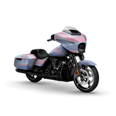 Vietnam Tiger Stripe Cotton Candy Motorcycle Wraps