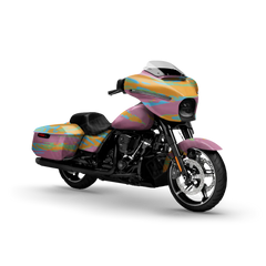 Vietnam Tiger Stripe Sherbert Motorcycle Wraps