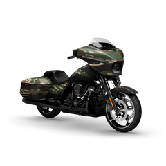 Vietnam Tiger Stripe Woodland Motorcycle Wraps