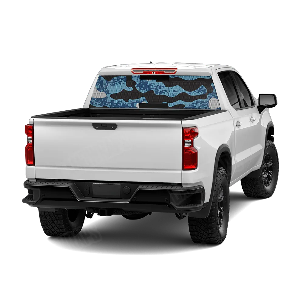 Compound Baby Blue Rear Window Graphics