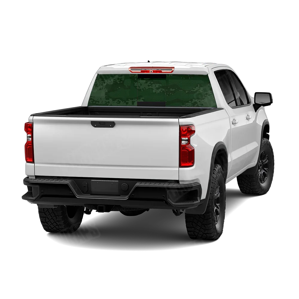 Compound Elite Green Rear Window Graphics