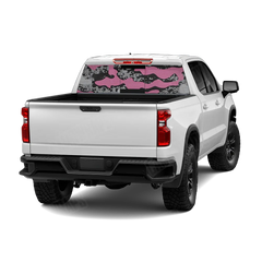 Compound Pink Tiger Rear Window Graphics