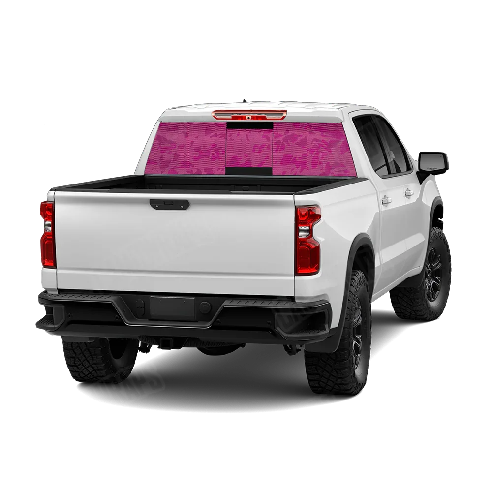 Crystal Elite Magenta Rear Window Graphics