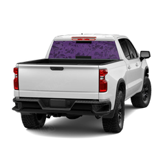 Crystal Elite Purple Rear Window Graphics