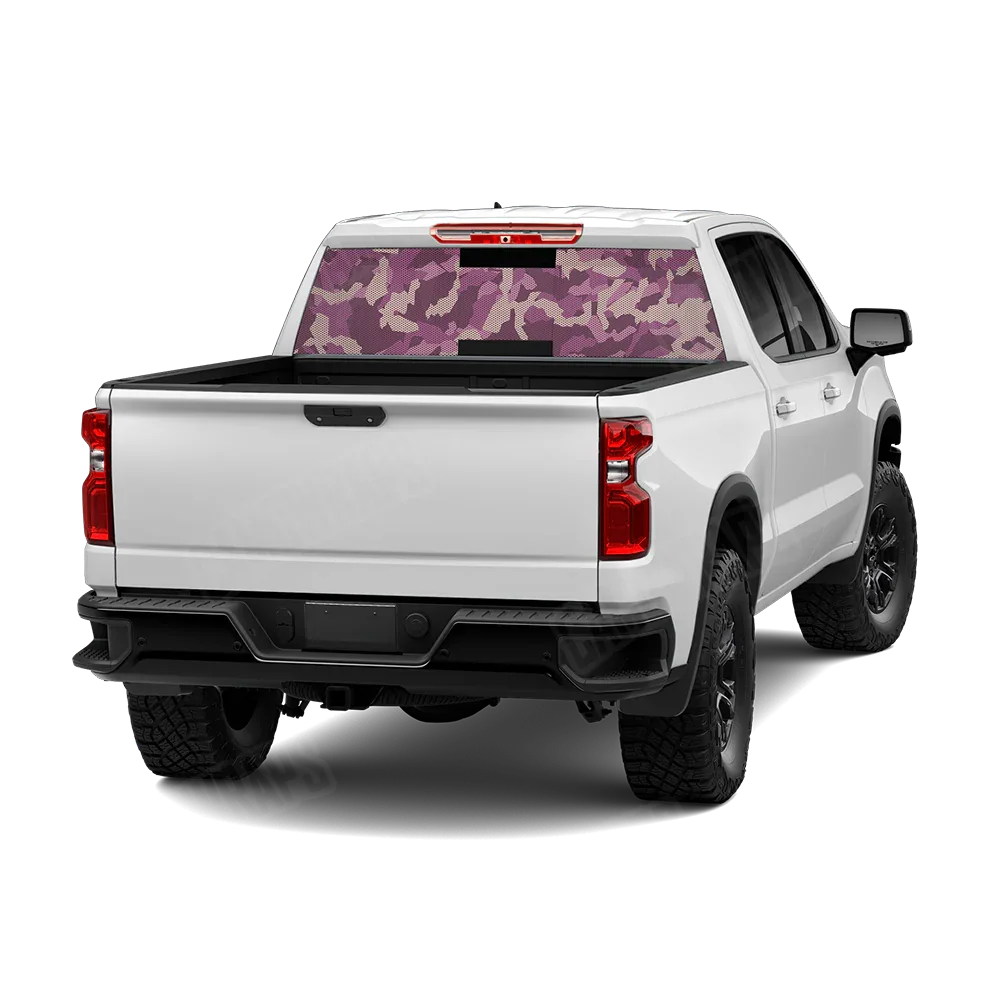 Erratic Floral Rear Window Graphics