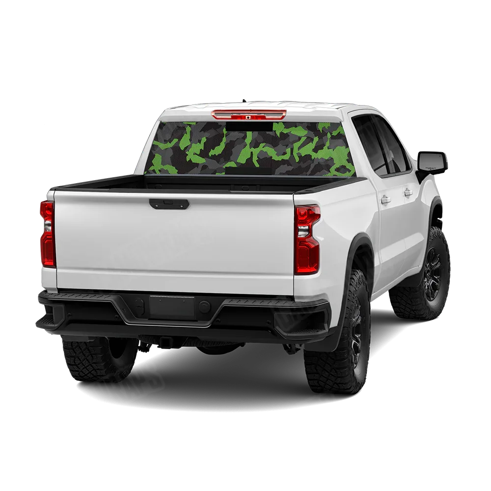 Erratic Metro Green Rear Window Graphics