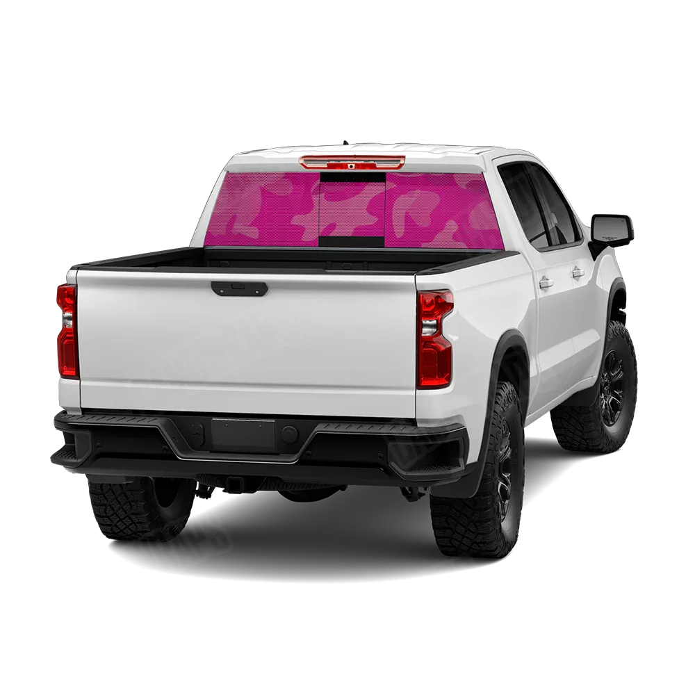 Classic Elite Magenta Rear Window Graphics