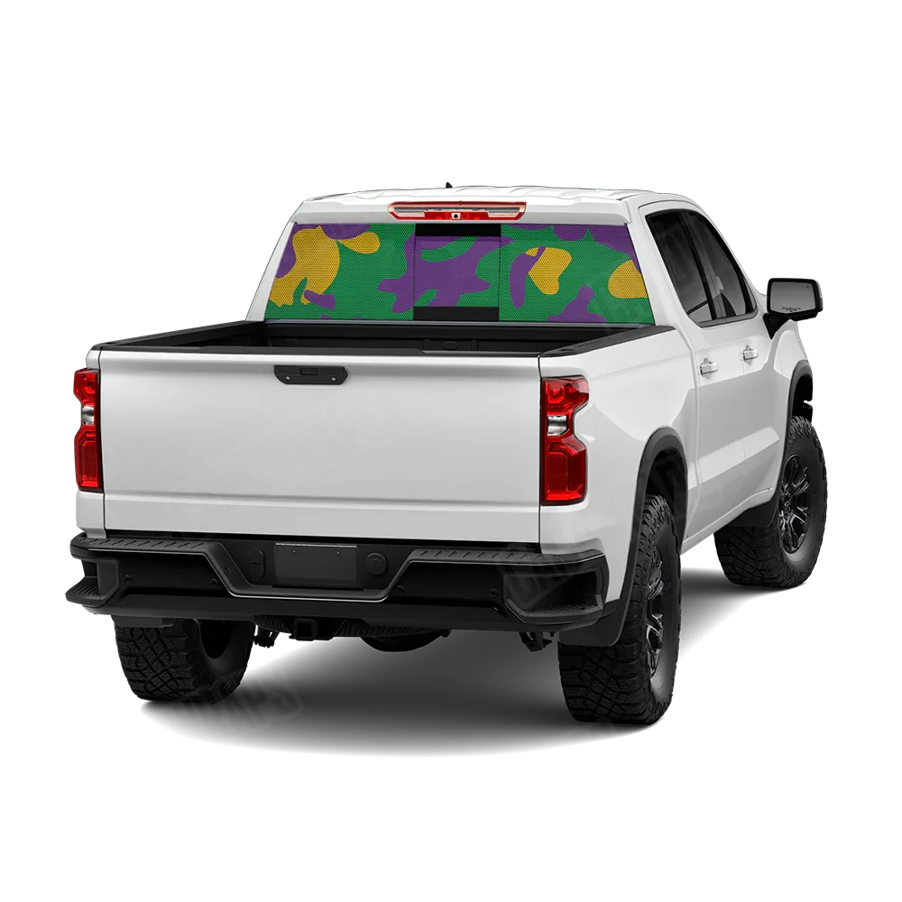 Classic Mardi Gras Rear Window Graphics
