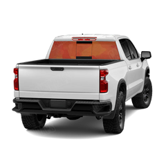 Cumulus Elite Orange Rear Window Graphics