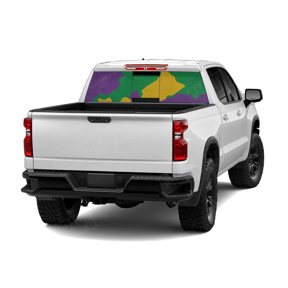 Cumulus Mardi Gras Rear Window Graphics