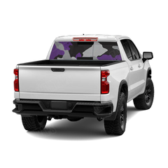 Cumulus Purple Tiger Rear Window Graphics