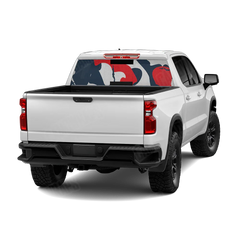 Ragged America Rear Window Graphics