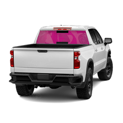Ragged Elite Magenta Rear Window Graphics