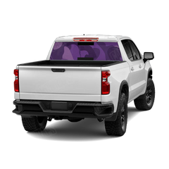 Ragged Elite Purple Rear Window Graphics